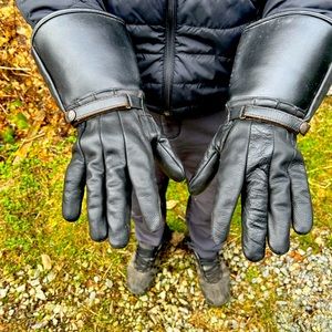 Men’s size 11 leather motorcycle gloves
